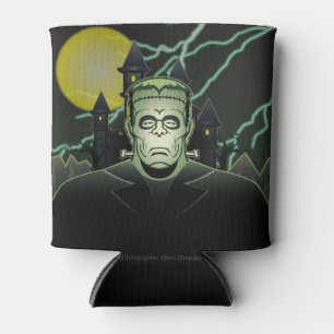 Porta-lata Frankenstein Monster Halloween Castle Lightning