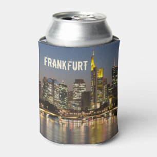 Porta-lata Frankfurt Skyline Alemanha Presente Vintage Souven