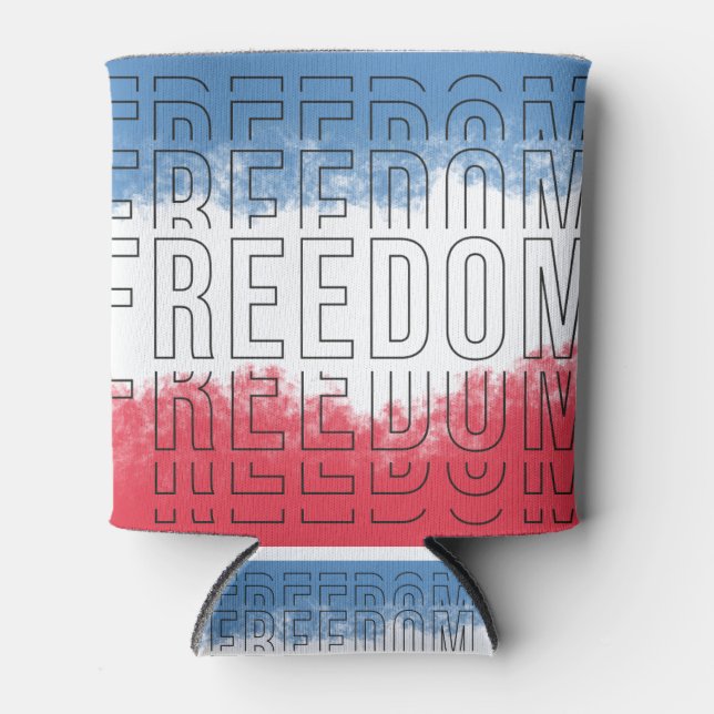 Porta-lata Freedom T-Shirt (Frente)