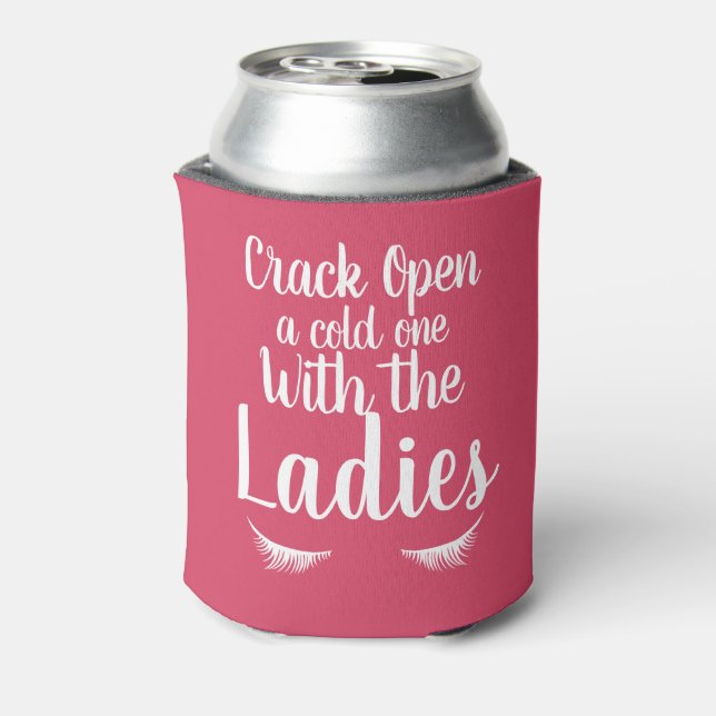 Porta-lata Frio com as damas. | Personalizado (Can Back)