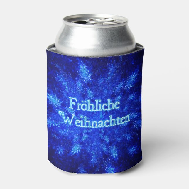 Porta-lata Froliche Weihnachten - Snowburst (Can Front)
