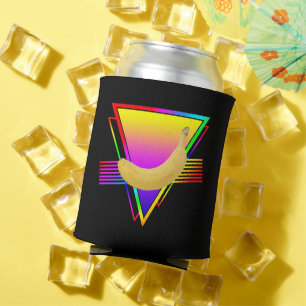 Porta-lata Fruta de Banana Retro