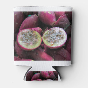 Porta-lata Fruta e sementes do cacto de pera espinhosa