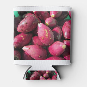 Porta-lata Fruta vermelha brilhante do cacto de pera