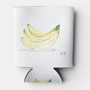Porta-lata frutas de bananas