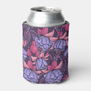 Porta-lata Fúcsia em rosa e violeta