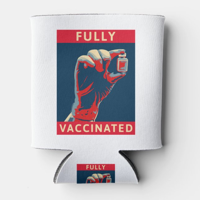 Porta-lata Fully Vaccinated (Frente)
