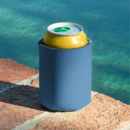 Porta-lata Fundo azul simples e calmo com textura