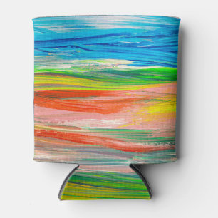 Porta-lata Fundo Criativo de Desenho de Mão Abstrato