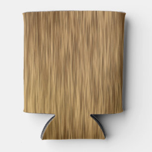 Porta-lata Fundo de madeira grossa de madeira em cor natural