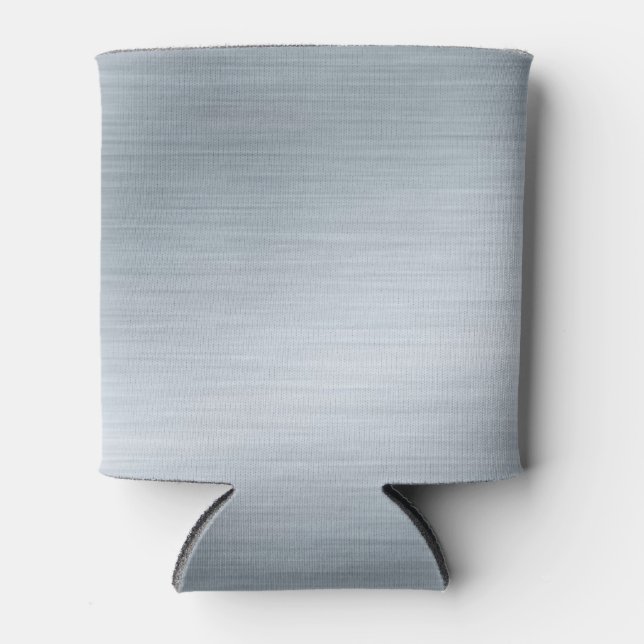 Porta-lata Fundo de Prata Brugado Faux (Frente)