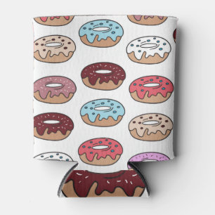 Porta-lata Fundo de Rosquinhas com várias cores do portodle.