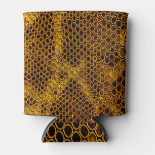 Porta-lata Fundo de Textura de Pele cobra
