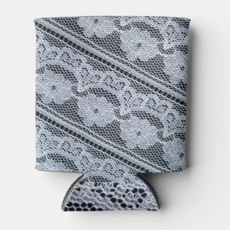 Porta-lata Fundo de Textura do Tecido Branco