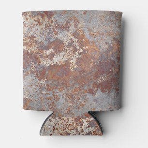 Porta-lata Fundo de Textura Metálica Rusty