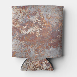 Porta-lata Fundo de Textura Metálica Rusty
