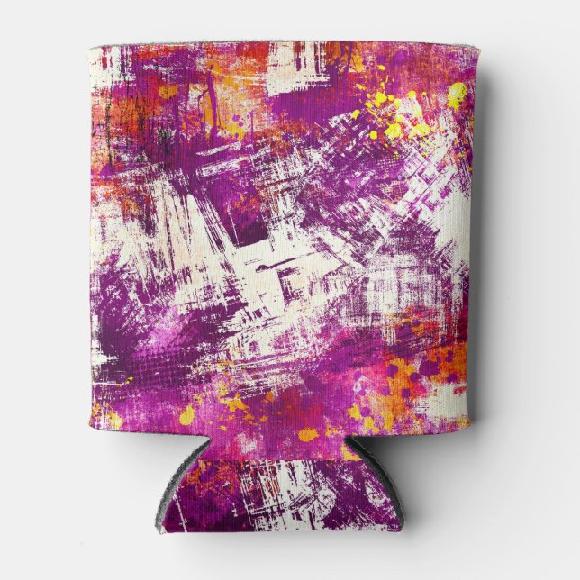 Porta-lata Fundo dos Abstrato de Bolsas Escuros (Frente)