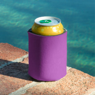 Porta-lata Fundo texturizado de lavanda visual calma e simple