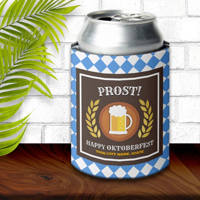 Porta-lata Funny Oktoberfest Personalizado (Criador carregado)