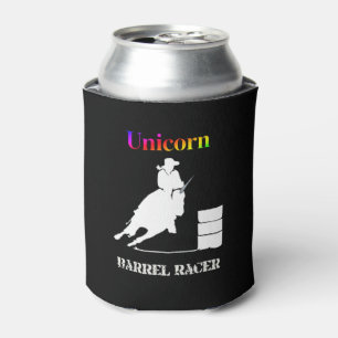 Porta-lata Funny Unicorn Barrel Racer