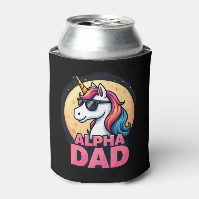 Porta-lata Funny Unicorn Dad Laufey Men Father's Day Christma (Can Front)