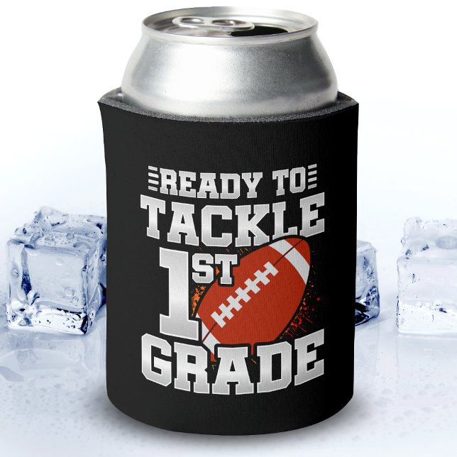 Porta-lata Futebol 1º Dia Da rua De Volta À Escola (Criador carregado)