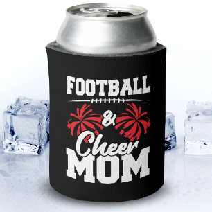 Porta-lata Futebol animado Mãe Segundo grau Esportivo Cheerhe