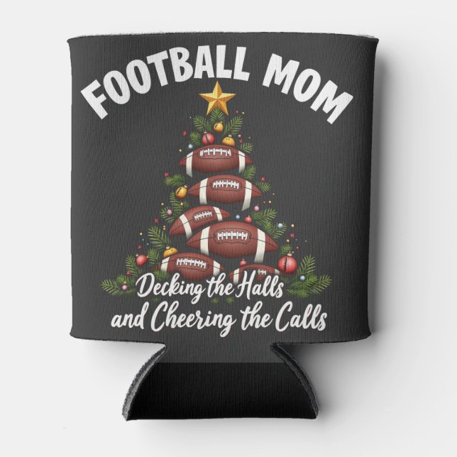 Porta-lata Futebol da Mãe a Decidir o Natal dos Halls (Frente)