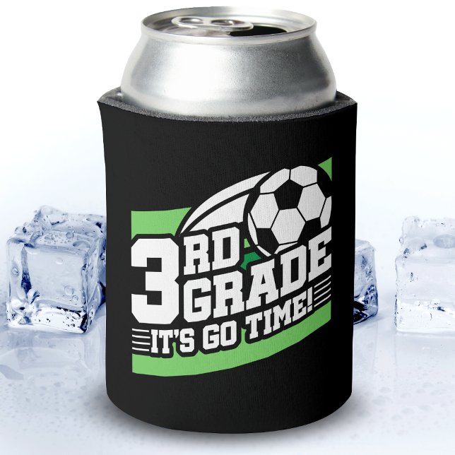 Porta-lata Futebol do 3º ano futebol 1º dia de volta à escola (Criador carregado)