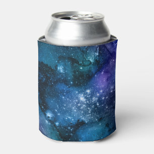 Porta-lata Galáxia Azul Céu Estrelado Espaço Cósmico Nebulosa