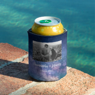 Porta-lata Galaxy Outter Space Starry Night Foto Casamento