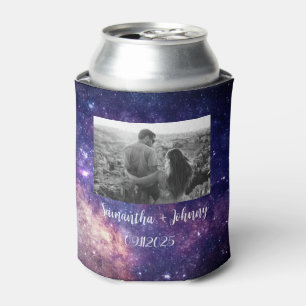 Porta-lata Galaxy Outter Space Starry Night Foto Casamento