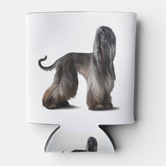 Porta-lata Galgo afegão (Frente)