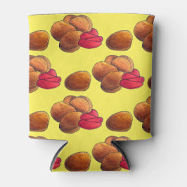 Porta-lata Galinhas Nuggets com Ketchup Comida Foodie