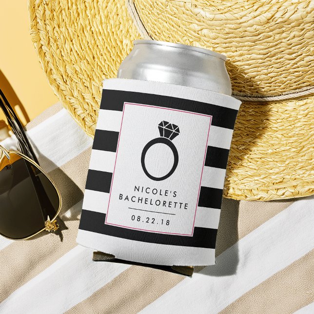 Porta-lata Gama Black Stripe | FESTA DE SOLTEIRA (Criador carregado)