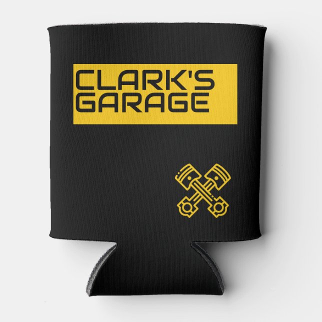 Porta-lata Garage Pistons (Frente)