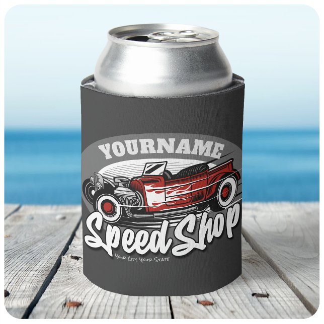 Porta-lata Garagem de velocidade Comprada do Roadster Red Hot (Criador carregado)