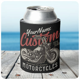 Porta-lata Garagem Personalizada do Biker Cruiser de Motocicl
