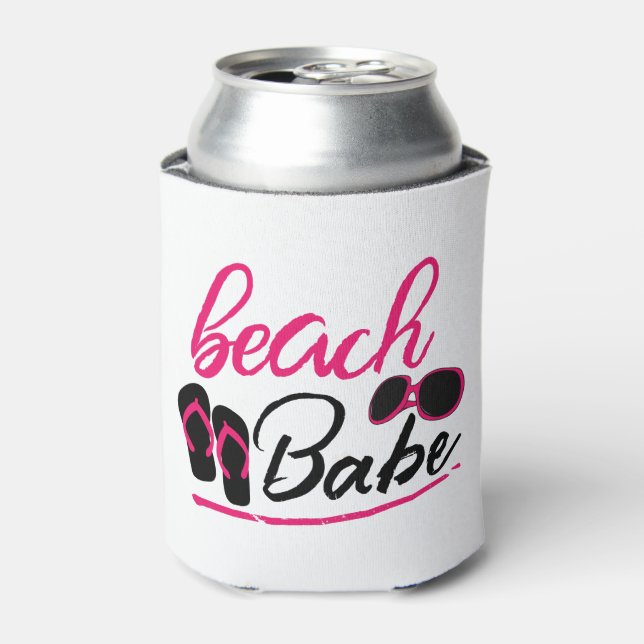 Porta-lata garota da praia (Can Front)