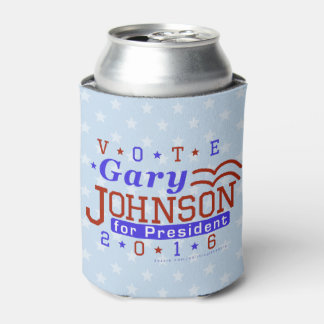 Porta-lata Gary Johnson Presidente das Eleições 2016