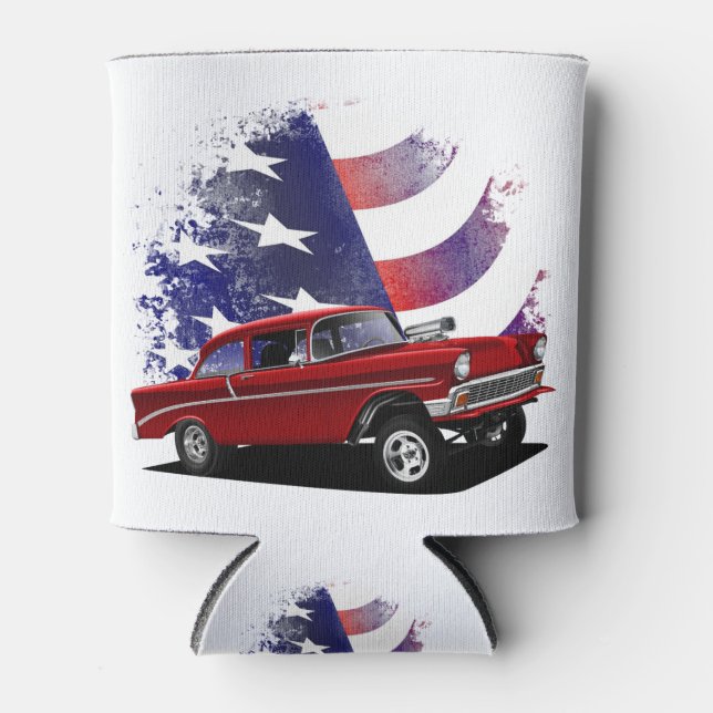 Porta-lata Gasser rápido americano (Frente)