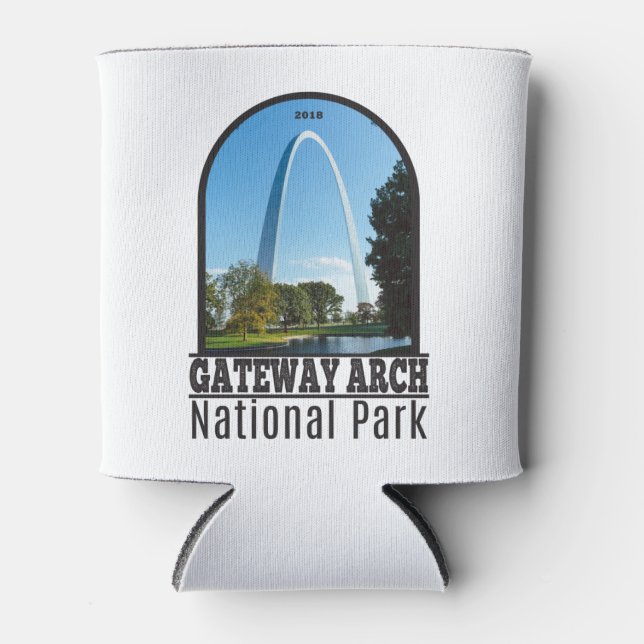 Porta-lata Gateway Arch National Park Missouri (Frente)