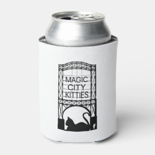 Porta-lata Gatinhos mágicos Coozie da cidade