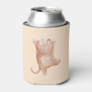 Porta-lata Gato Dançante Divertido
