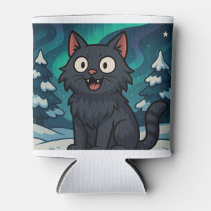 Porta-lata Gato de Natal Islandês Yule