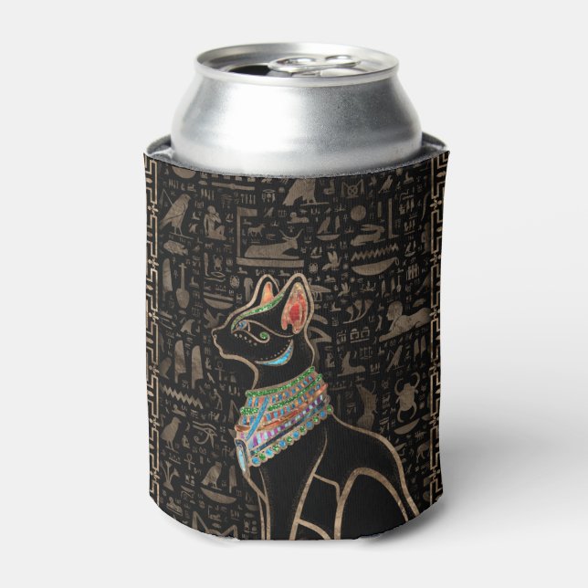 Porta-lata Gato Egípcio - Bastet (Can Front)