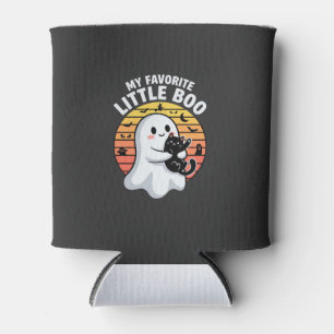 Porta-lata Gato Fantasminha do Halloween