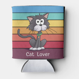 Porta-lata Gato Festivo O Lover Pode Arrefecer