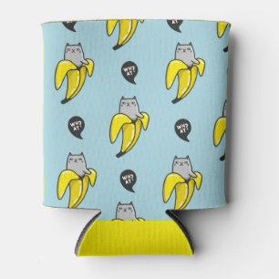 Porta-lata Gato na banana