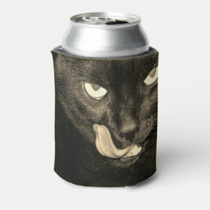 Porta-lata Gato Preto